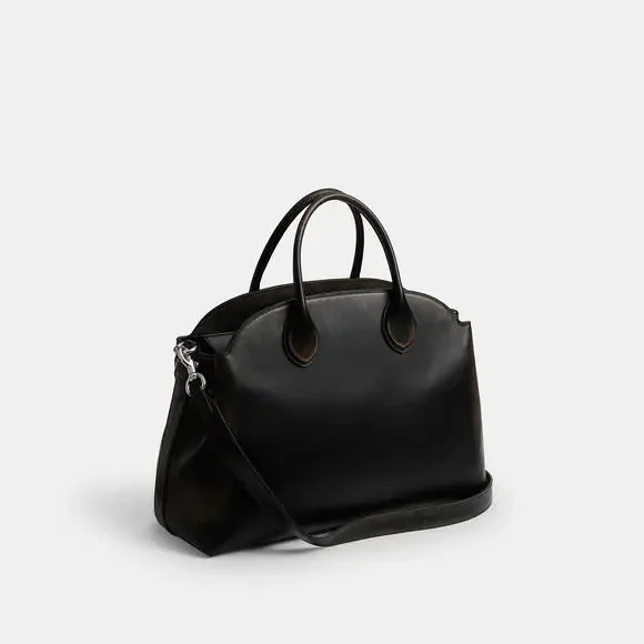 Coach Soft Empire Carryall Bag 40 In Loved Leather - Picture 3 of 11